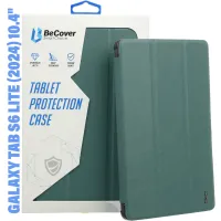 Чохол до планшета BeCover Smart Case Samsung Galaxy Tab S6 Lite (2024) 10.4" P620/P625/P627 Dark Green (710819) - 1
