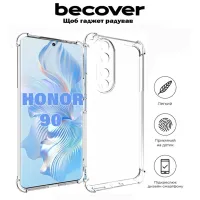 Чохол до мобільного телефона BeCover Anti-Shock Honor 90 Clear (710843) - Зображення 4