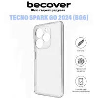 Чохол до мобільного телефона BeCover Tecno Spark Go 2024 (BG6) Transparancy (710906) - 6