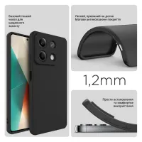 Чохол до мобільного телефона BeCover Xiaomi Redmi Note 13 5G Black (710911) - 3
