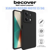 Чохол до мобільного телефона BeCover Xiaomi Redmi Note 13 5G Black (710911) - 6