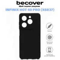 Чохол до мобільного телефона BeCover Infinix Hot 40 Pro (X6837) Black (711152) - 6