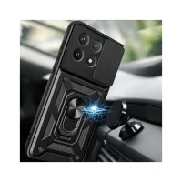 Чохол до мобільного телефона BeCover Military Poco X6 Pro Black (711157) - 4