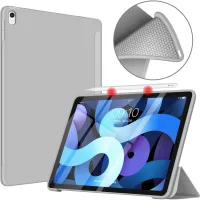 Чохол до планшета BeCover Tri Fold Soft TPU Silicone Apple iPad Air 11" M2/M3 (2024/2025) Gray (711408) - Зображення 2
