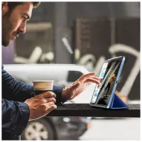 Чохол до планшета BeCover Tri Fold Hard Apple iPad Air 11" M2/M3 (2024/2025) Deep Blue (711413) - 6