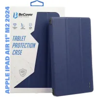 Чохол до планшета BeCover Tri Fold Hard Apple iPad Air 11" M2/M3 (2024/2025) Deep Blue (711413) - 1