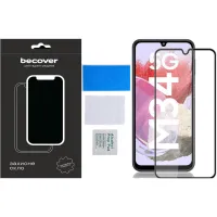 Скло захисне BeCover Samsung Galaxy M34 5G SM-M346 Black (711445) - 4