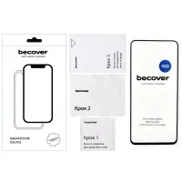 Скло захисне BeCover Xiaomi Redmi 13 10D Black (711516) - 2