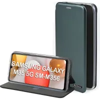 Чохол до мобільного телефона BeCover Exclusive Samsung Galaxy M35 5G SM-M356 Dark Green (711540) - 1
