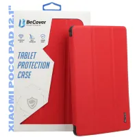 Чохол до планшета BeCover Smart Case Xiaomi Poco Pad / Poco Pad M1 (12.1") Red (711564) - Зображення 1