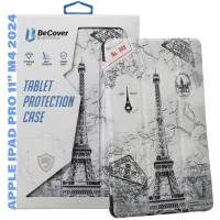 Чохол до планшета BeCover Smart Case Apple iPad Pro 11" M4 2024 Paris (711640) - 1