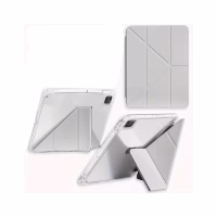 Чехол для планшета BeCover Ultra Slim Origami Transparent Apple iPad Pro 11" M4 2024 Gray (711690) - Image 2