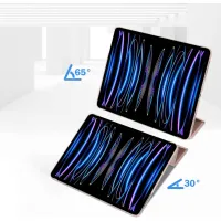 Чохол до планшета BeCover Tri Fold Hard Apple iPad Air 13" M2/M3 (2024/2025) Pink (711724) - 2