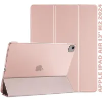 Чохол до планшета BeCover Tri Fold Hard Apple iPad Air 13" M2/M3 (2024/2025) Pink (711724) - 1