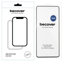 Скло захисне BeCover Nothing Phone (1) 10D Black (711834) - Зображення 1