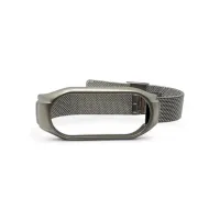 Ремінець до фітнес браслета BeCover Metal для Xiaomi Mi Smart Band 9 Silver (711979) - 3