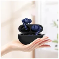 Чохол для навушників BeCover Silicon для Realme Buds Air 6 Pro Black (712018) - 4