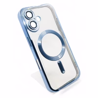 Чохол до мобільного телефона BeCover TPU Chrome Case (MagSafe) для Apple iPhone 16 Sierra Blue (712072) - Image 2
