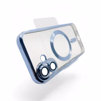 Чохол до мобільного телефона BeCover TPU Chrome Case (MagSafe) для Apple iPhone 16 Sierra Blue (712072) - Image 4