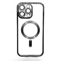 Чохол до мобільного телефона BeCover TPU Chrome Case (MagSafe) для Apple iPhone 16 Pro Black (712080) - 1