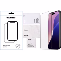 Стекло защитное BeCover Apple iPhone 16 Pro Max Black (712125) - Image 4