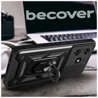 Чохол до мобільного телефона BeCover Military Tecno Spark 20 (KJ5n) Black (712168) - 4
