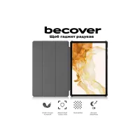 Чохол до планшета BeCover Smart Case Samsung Galaxy Tab S10 Plus (SM-X820/SM-X826) 12.4" Black (712232) - 6