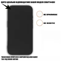 Чохол до мобільного телефона BeCover Apple iPhone 16 Black (712274) - 3