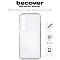 Чехол для мобильного телефона BeCover Infinix Hot 50 (X6720) Transparancy (712283) - Изображение 4