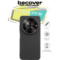Чохол до мобільного телефона BeCover ZTE Blade A75 5G Black (712289) - 2
