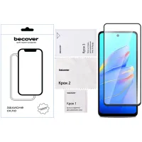 Скло захисне BeCover Tecno Spark Go 1 (KL4) Black (712318) - 4