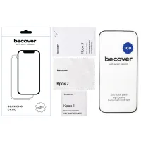Скло захисне BeCover Apple iPhone 16 Pro 10D Black (712323) - 3