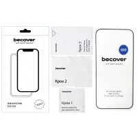 Скло захисне BeCover Apple iPhone 16 Pro Max 10D Black (712324) - 3