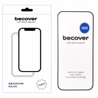 Стекло защитное BeCover Google Pixel 9 Pro 10D Black (712326) - Image 1