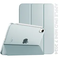 Чохол до планшета BeCover Tri Fold Hard Apple iPad Mini 7 2024 Light Blue (712453) - 1