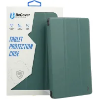 Чехол для планшета BeCover Soft Edge with Apple Pencil Holder iPad Mini 7 2024 Dark Green (712466) - Изображение 7