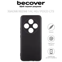 Чохол до мобільного телефона BeCover Xiaomi Redmi 14C 4G / Poco C75 Black (712562) - 6