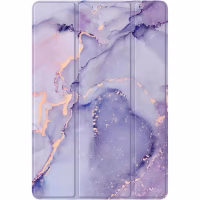Чехол для планшета BeCover Soft Edge TPU Xiaomi Redmi Pad SE 8.7" Purple Marble (712577) - Image 2