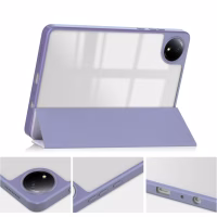 Чехол для планшета BeCover Soft Edge TPU Xiaomi Redmi Pad SE 8.7" Purple Marble (712577) - Image 6