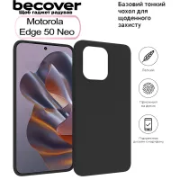 Чохол до мобільного телефона BeCover Motorola Edge 50 Neo Black (712744) - 1