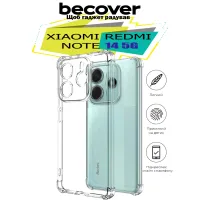 Чохол до мобільного телефона BeCover Anti-Shock Xiaomi Redmi Note 14 5G Clear (712786) - 5