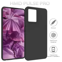 Чохол до мобільного телефона BeCover HMD Pulse Pro Black (712795) - 5