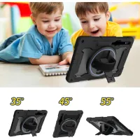 Чохол до планшета BeCover Samsung Galaxy Tab S9 Plus (SM-X810/SM-X816)/S9 FE Plus (SM-X610/SM-X616) 12.4" Black (712917) - 4