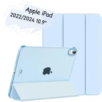 Чехол для планшета BeCover Tri Fold Hard Apple iPad 10.9" 2022/24/11" 2025/2024 Light Blue (712984) - Изображение 1