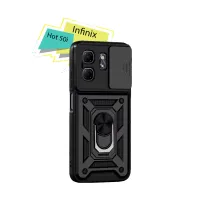 Чохол до мобільного телефона BeCover Military Infinix Hot 50i (X6531) Black (713047) - 1