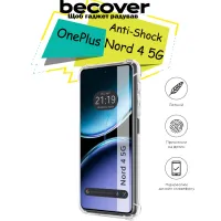 Чохол до мобільного телефона BeCover Anti-Shock OnePlus Nord 4 5G Clear (713159) - 4