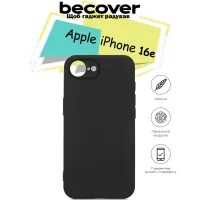 Чохол до мобільного телефона BeCover Apple iPhone 16e Black (713238) - 4
