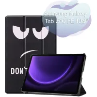 Чохол до планшета BeCover Smart Case Samsung Galaxy Tab S10 FE (SM-X520/SM-X526) 10.9" Dont Touch (713284) - 1