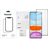 Скло захисне BeCover Xiaomi 14T/14T Pro Black (713322) - 6