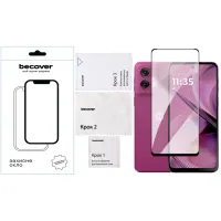 Скло захисне BeCover Motorola Moto G05 Black (713413) - 4